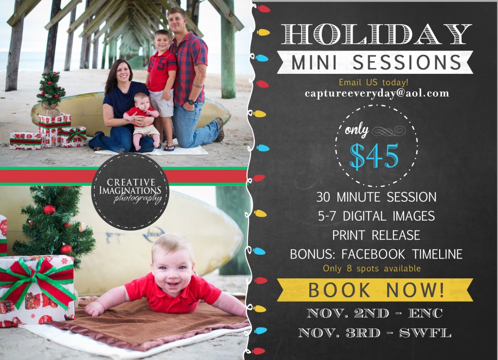 Holiday Mini Session - Jacksonville NC