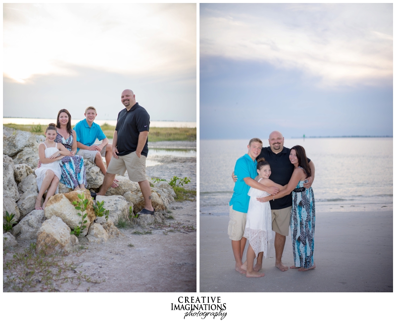 Family Pictures on Vacation