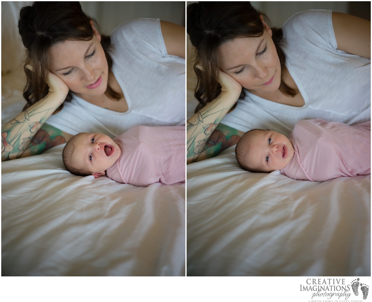 in home newborn sessions