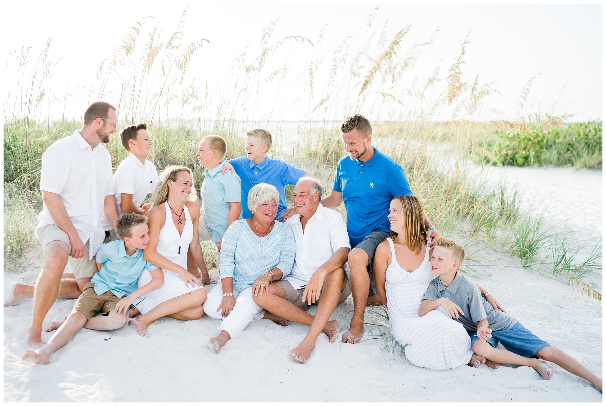 Family Vacation Beach Session