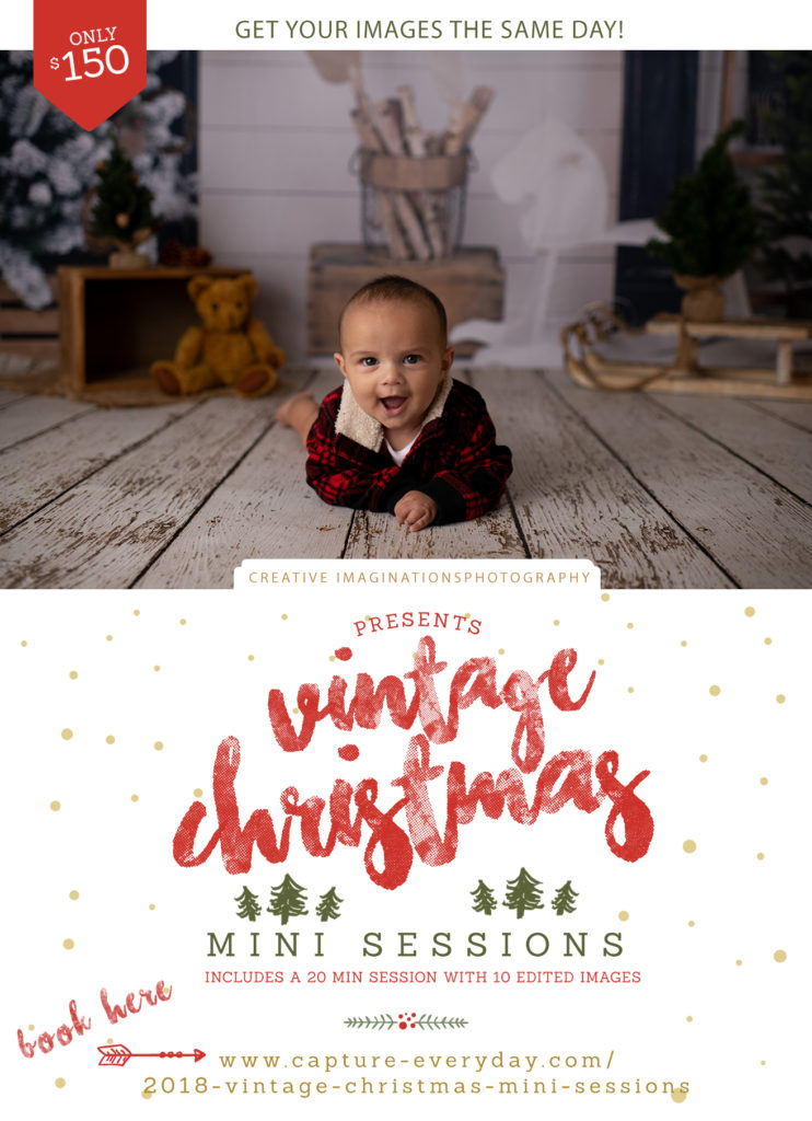 2018 Vintage Christmas Mini Sessions